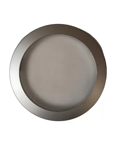 Iguzzini 3.6040.0a1.0 round wall lamp, diameter d.237mm , satin grey